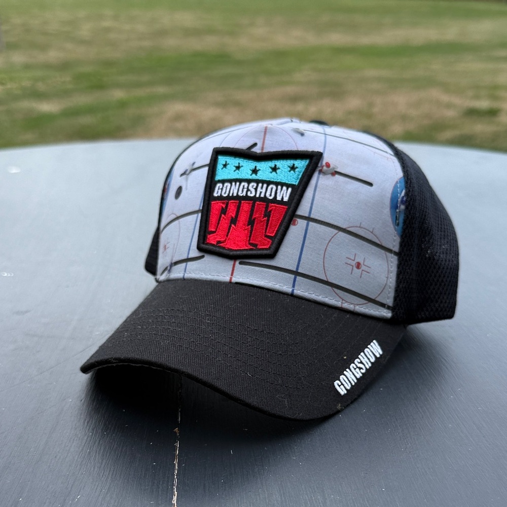 Gongshow Black and Gray Cap